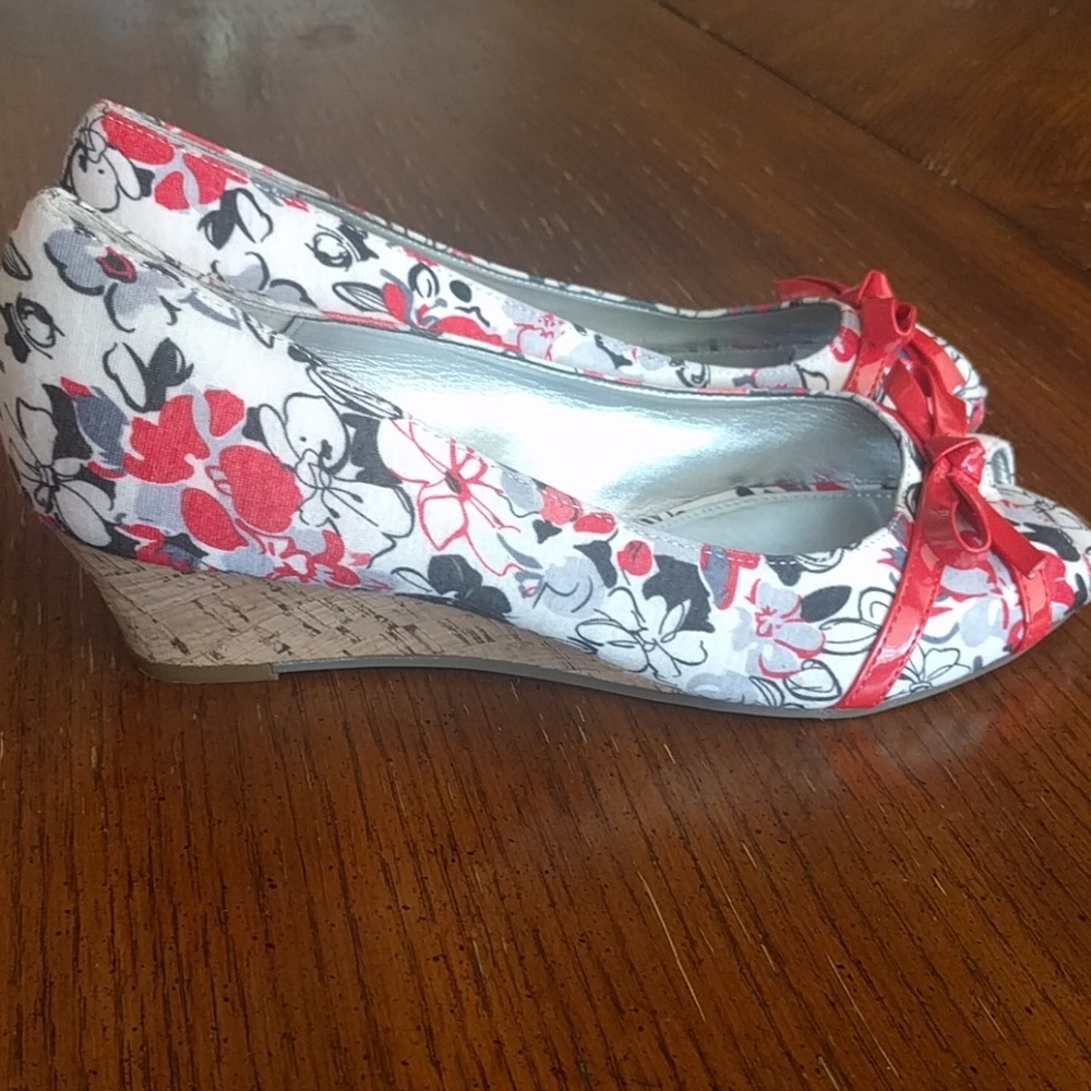 Kelly & Katie Peep Toe Wedge